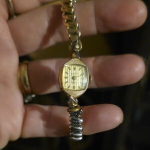 Gold and Silver Vintage Watch